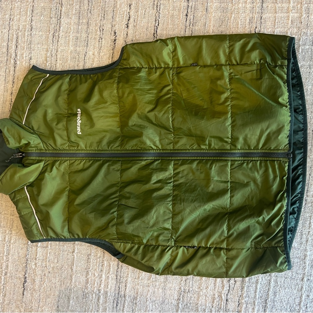 Patagonia Green Puffer Vest